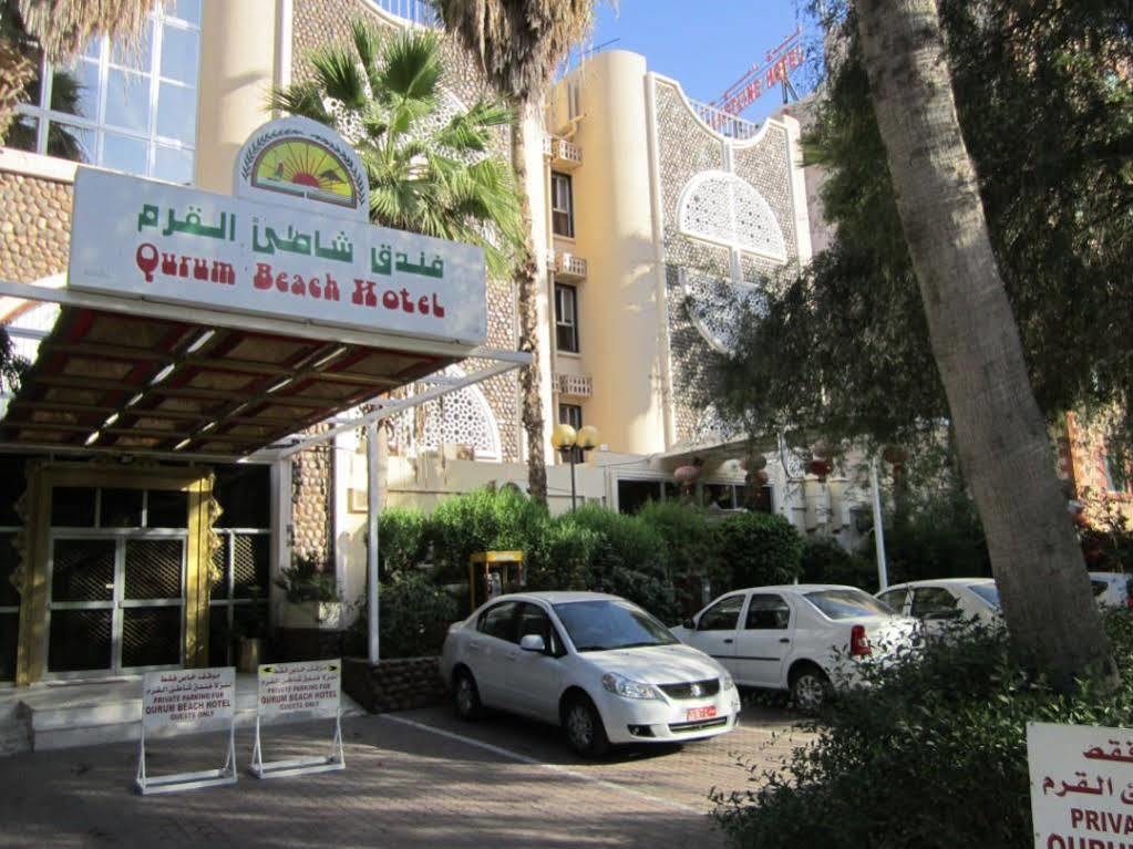 Qurum Beach Hotel Muskat Bagian luar foto